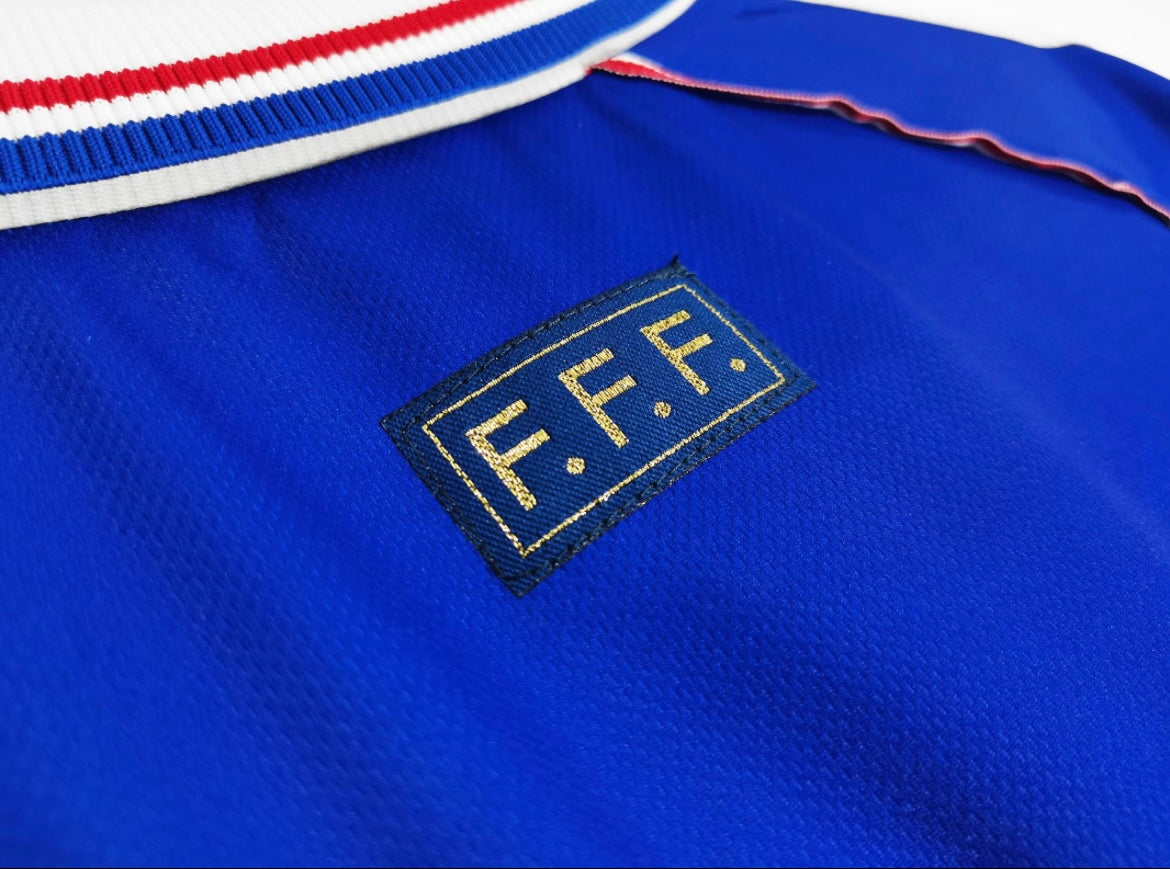 FRANCE 1998 - MAILLOT DOMICILE MANCHES LONGUES