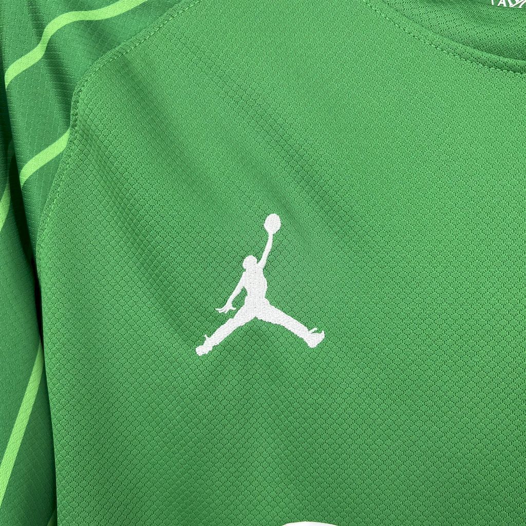 25-26 PSG Green Goalkeeper manche longue