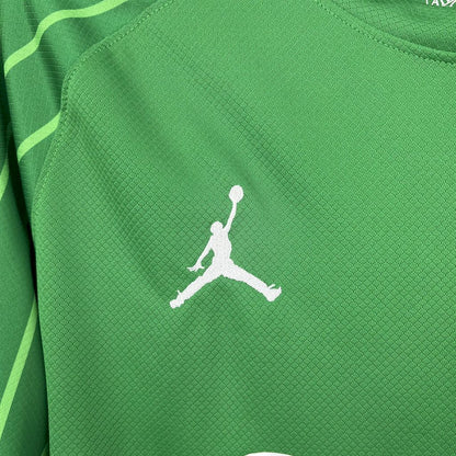 25-26 PSG Green Goalkeeper manche longue
