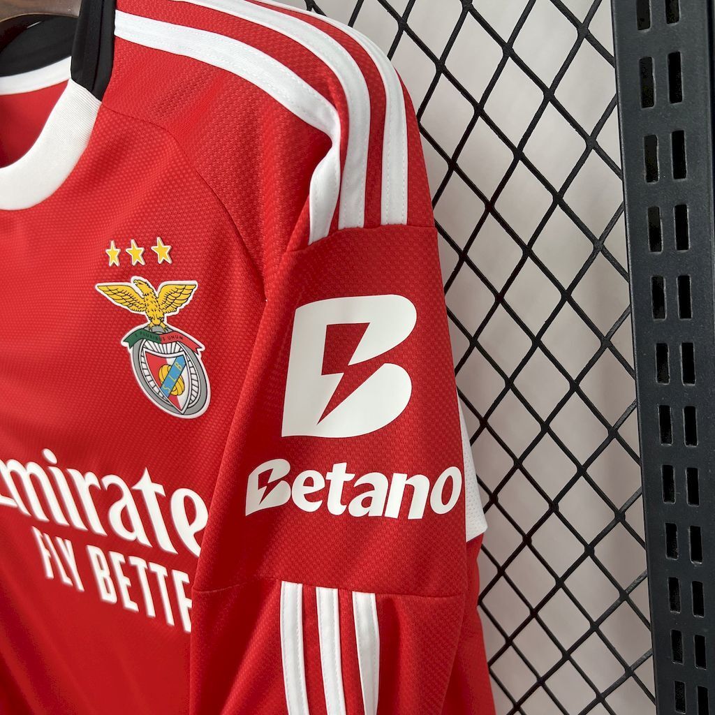 BENFICA - MAILLOT DOMICILE MANCHE LONGUE 25/26
