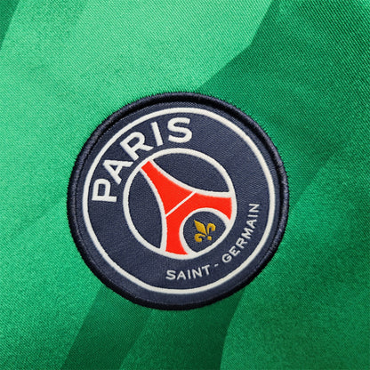 23-24 PSG Green Goalkeeper manche longue