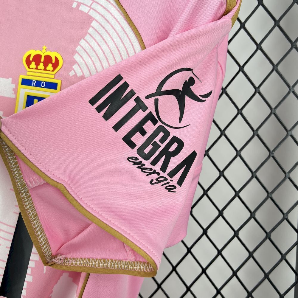 REAL OVIEDO - MAILLOT CONCEPT "ROSE" 25/26