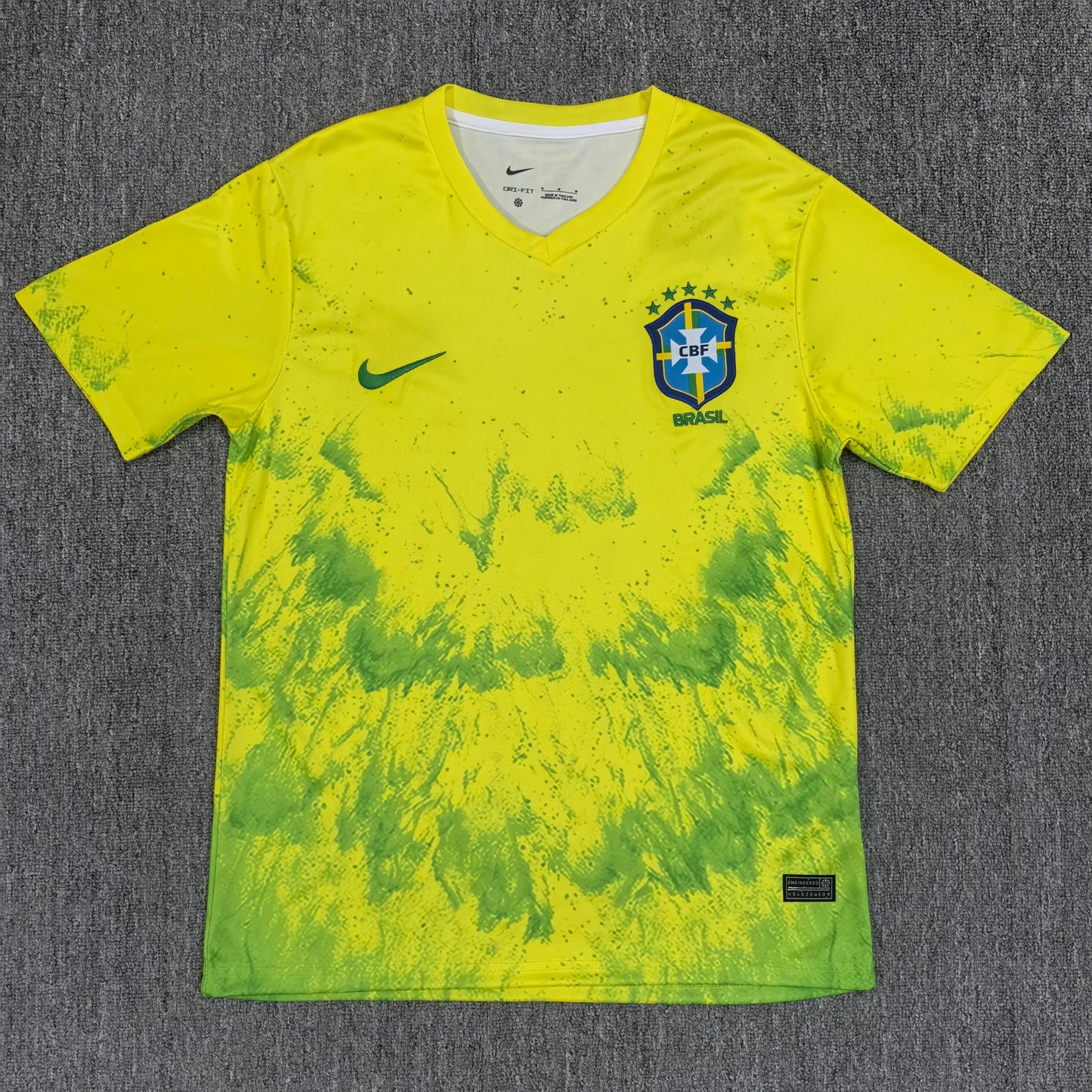Maillot Brésil aquarelle 2024/25