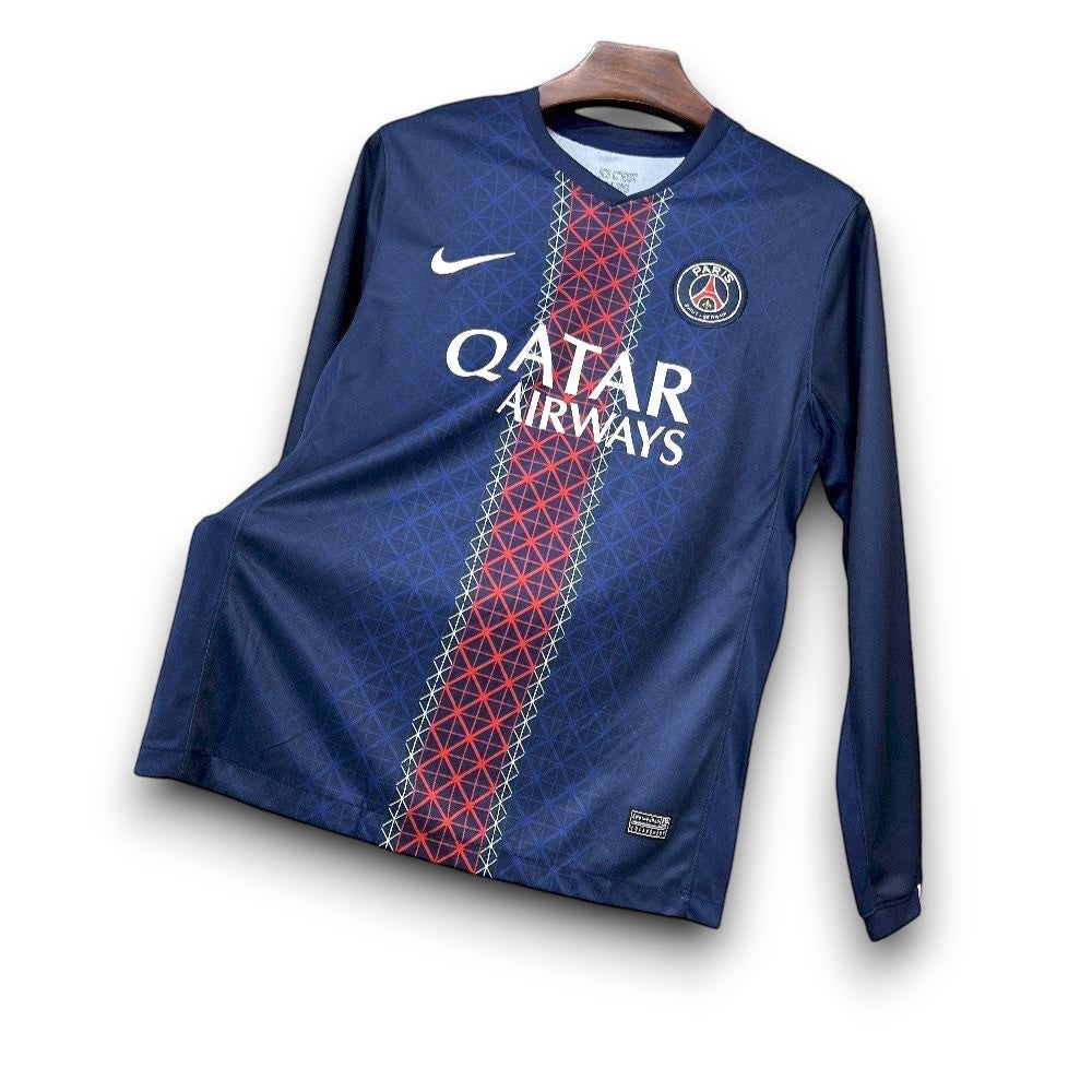 PARIS SAINT GERMAIN - MAILLOT DOMICILE MANCHE LONGUE 25/26