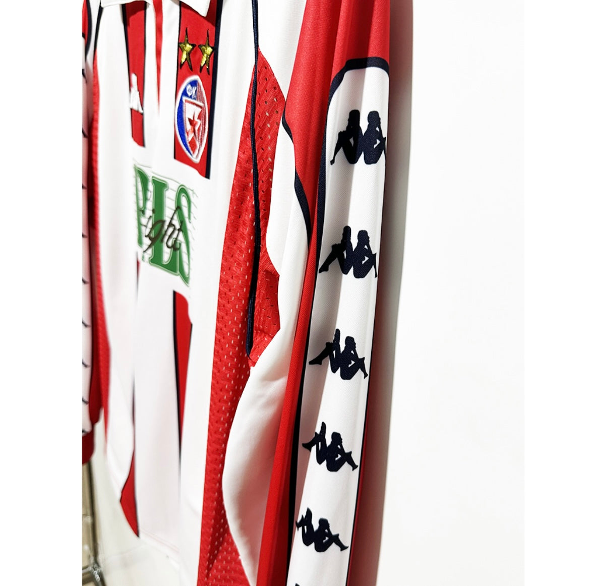 ÉTOILE ROUGE DE BELGRADE - MAILLOT DOMICILE MANCHES LONGUES 1999/00