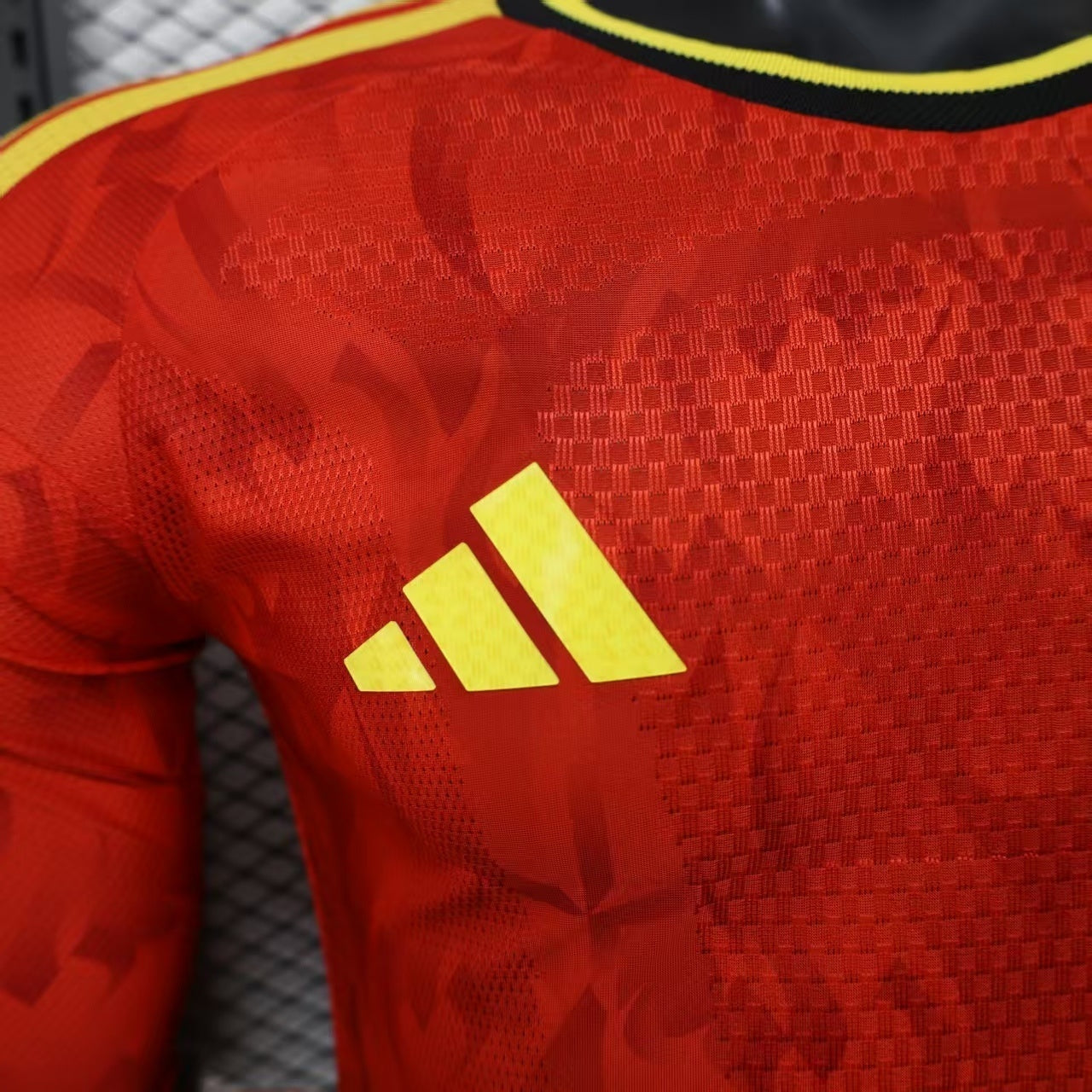 BELGIQUE - MAILLOT DOMICILE JOUEUR MANCHE LONGUE 2026