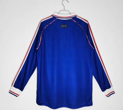 France 1998 Domicile à manches longues