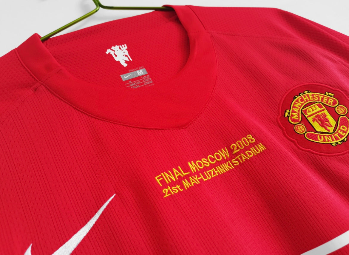 MANCHESTER UNITED - MAILLOT DOMICILE MANCHES LONGUES 07/08