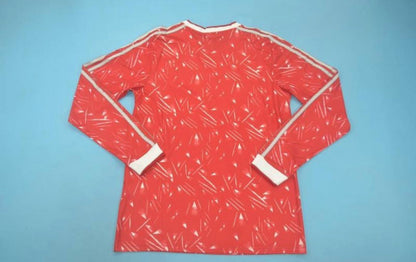 Liverpool 1989/90 Domicile à manches longues