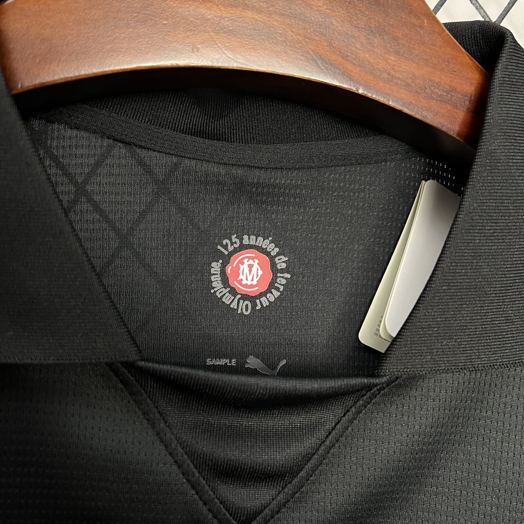 OLYMPIQUE DE MARSEILLE - MAILLOT "125ÉME ANNIVERSAIRE NOIR" 24/25