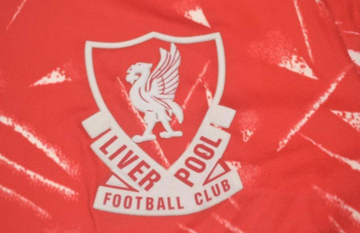 LIVERPOOL - MAILLOT DOMICILE MANCHES LONGUES 1989/90