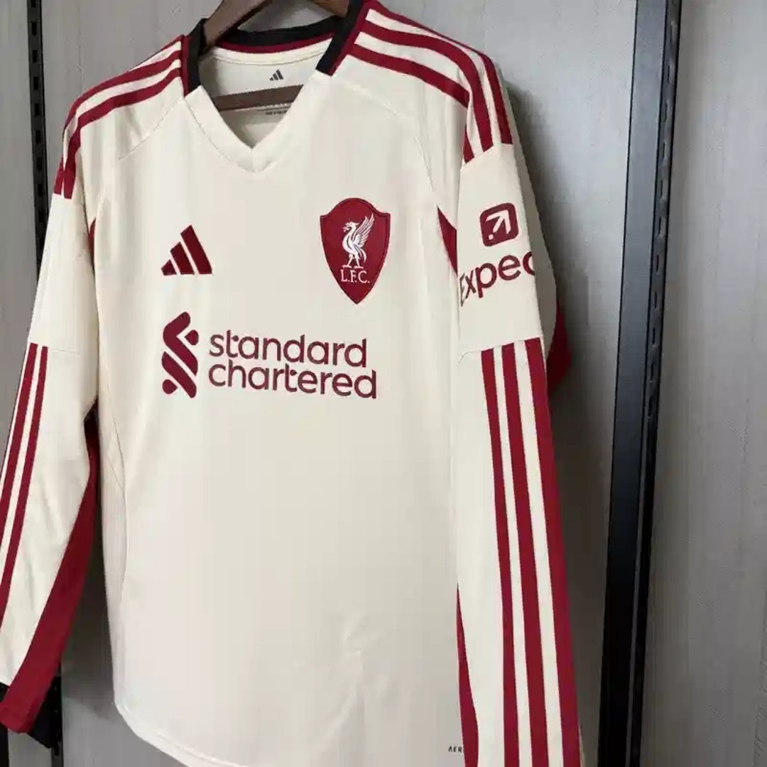 LIVERPOOL - MAILLOT EXTÉRIEUR MANCHE LONGUE 25/26