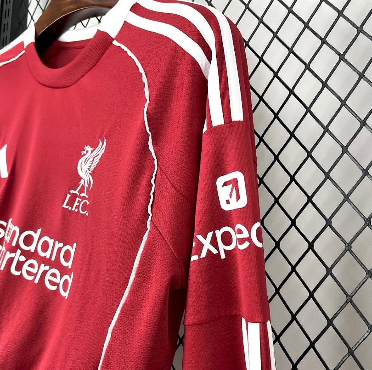 Liverpool 2025/26 Domicile à manches longues