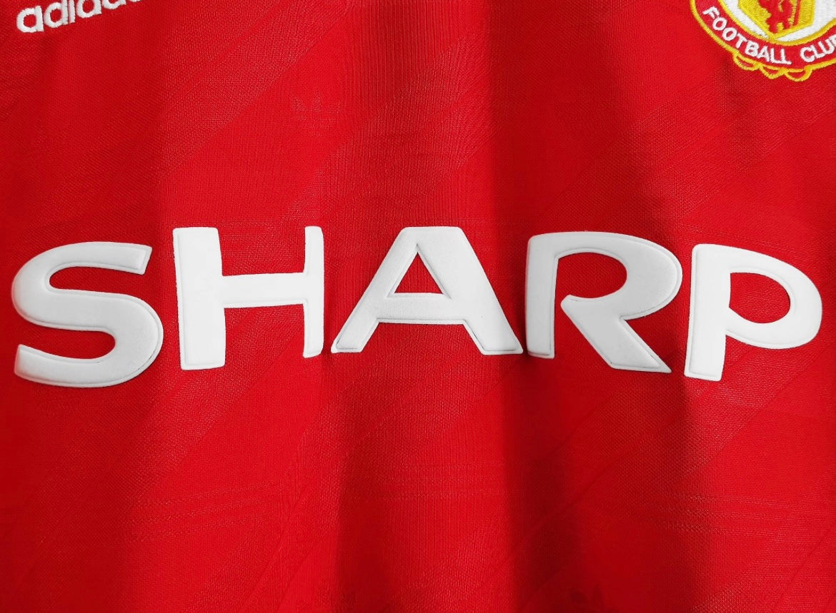 MANCHESTER UNITED - MAILLOT DOMICILE MANCHES LONGUES 1986/87
