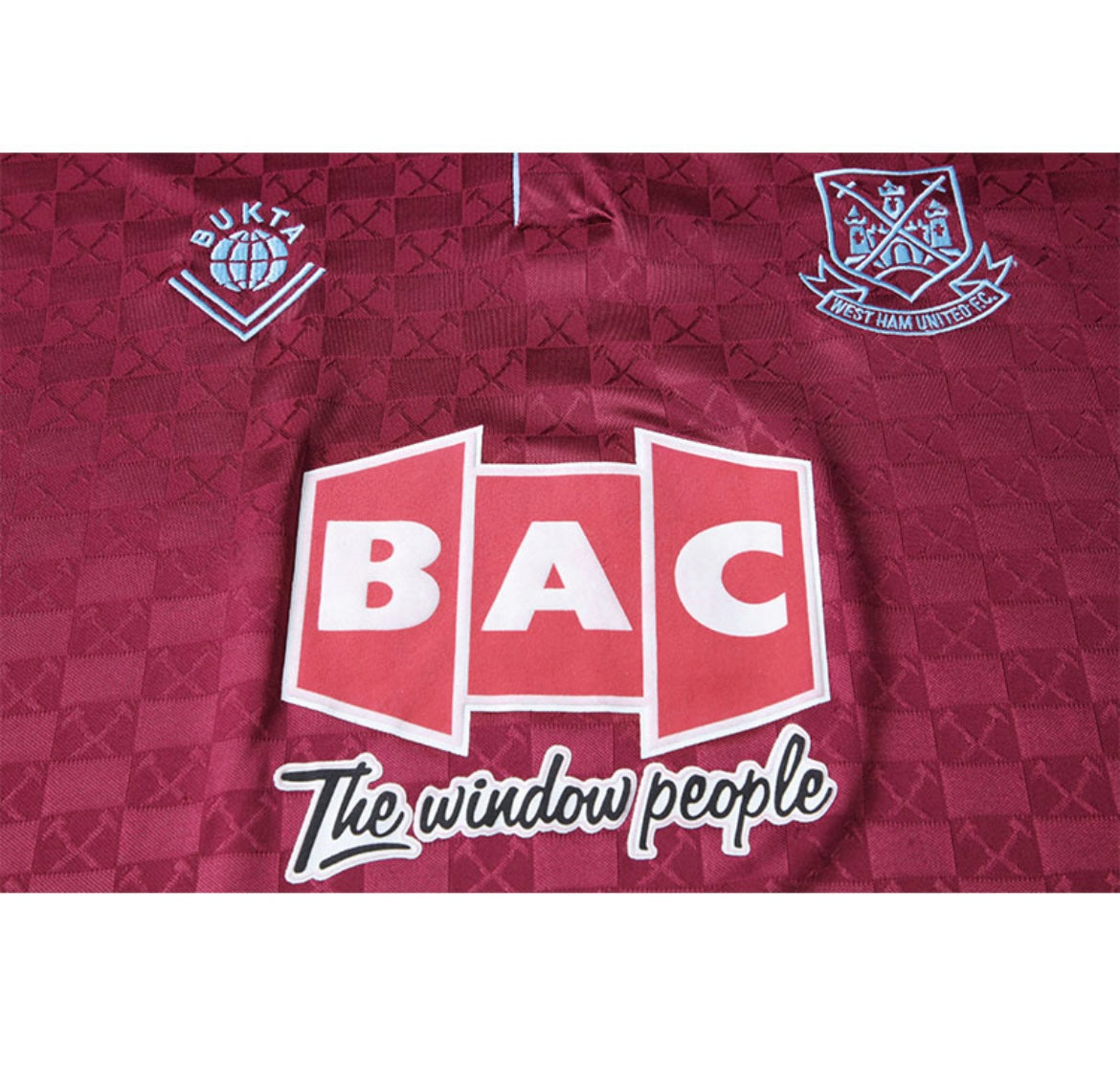 WEST HAM - MAILLOT DOMICILE 1989/90