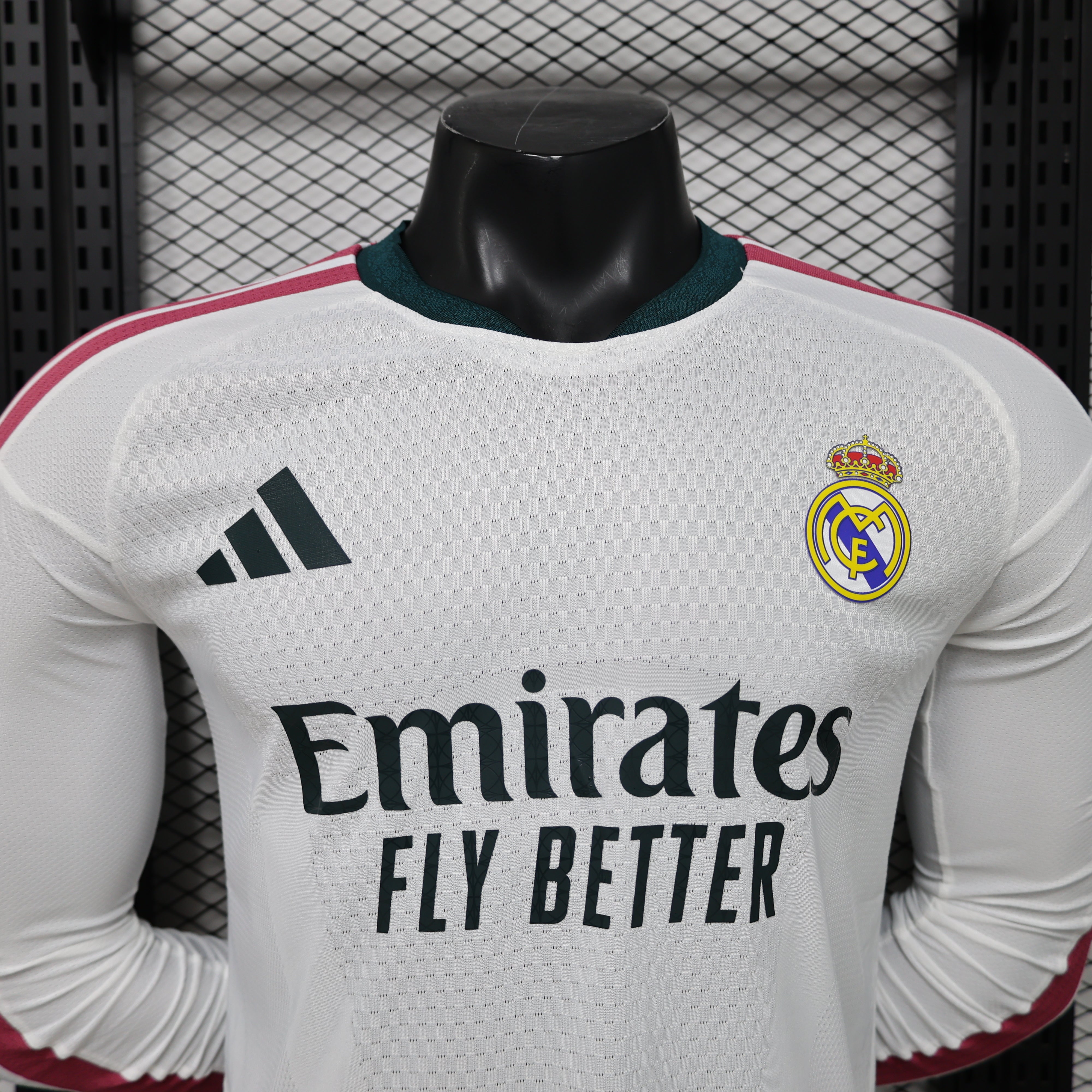 REAL MADRID - MAILLOT DOMICILE MANCHES LONGUES JOUEUR 26/27