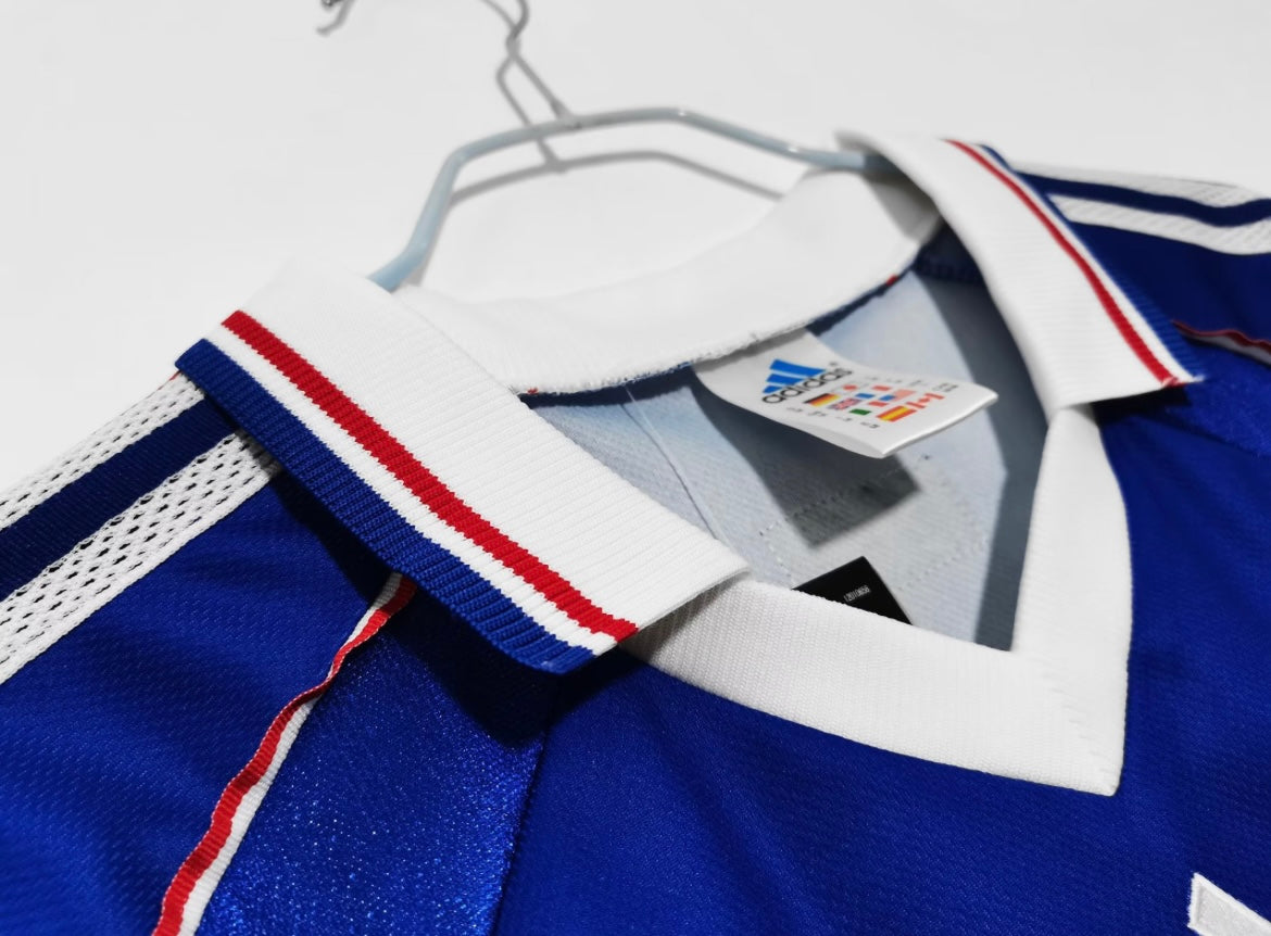 France 1998 Domicile à manches longues