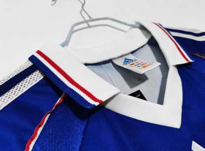 France 1998 Domicile à manches longues