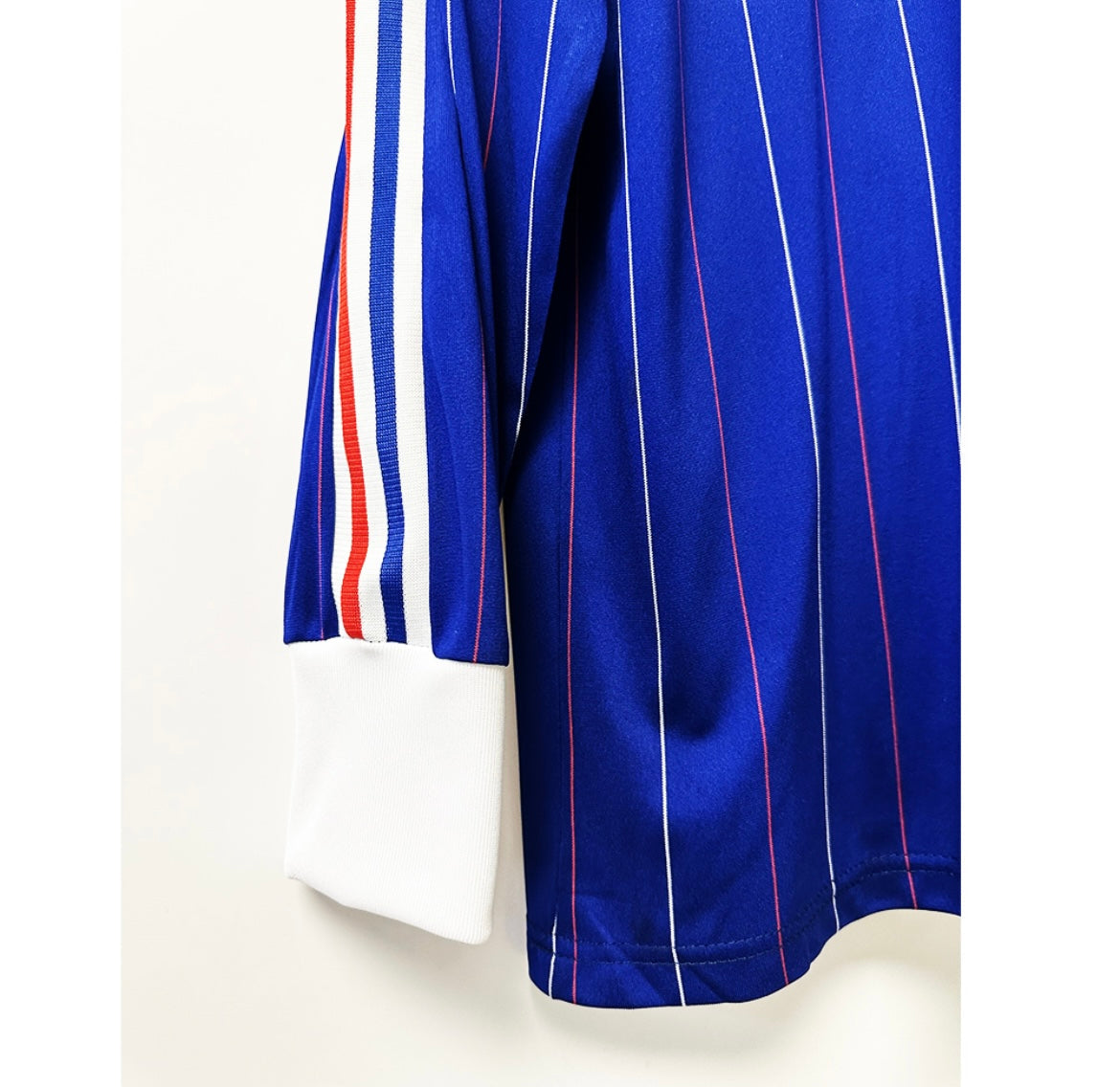 France 1980 Domicile à manches longues