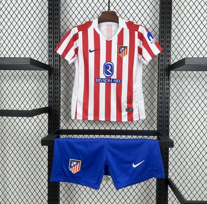 Kits Enfants Atlético Madrid 2025/26 Domicile