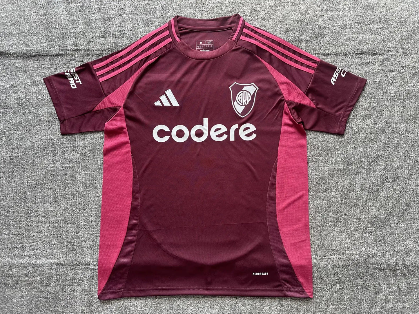 Maillot river plate rose