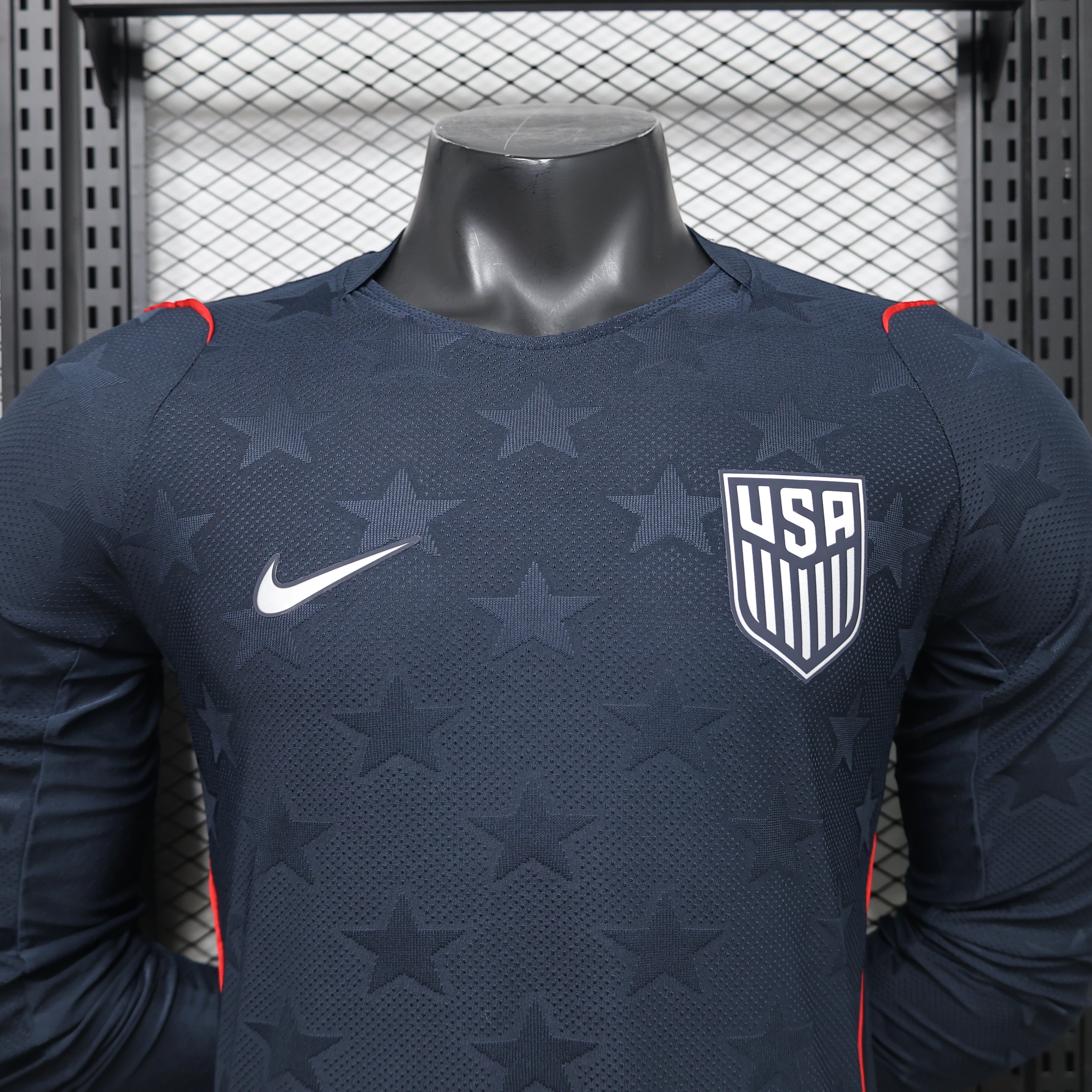 ÉTATS-UNIS - MAILLOT EXTÉRIEUR JOUEUR MANCHES LONGUES 2026