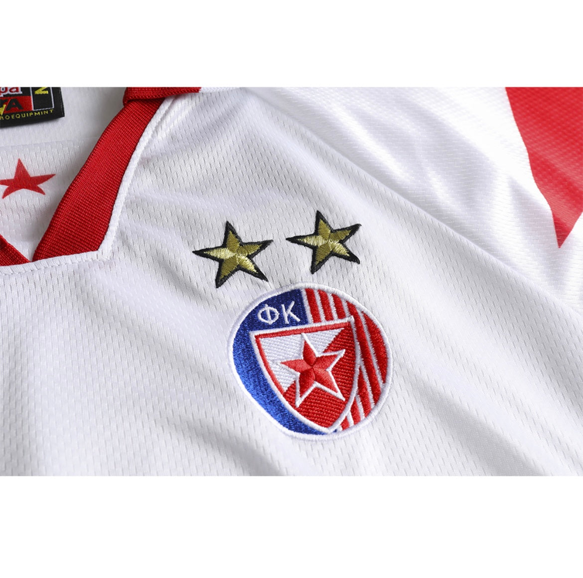 ÉTOILE ROUGE DE BELGRADE - MAILLOT EXTÉRIEUR 1995/96