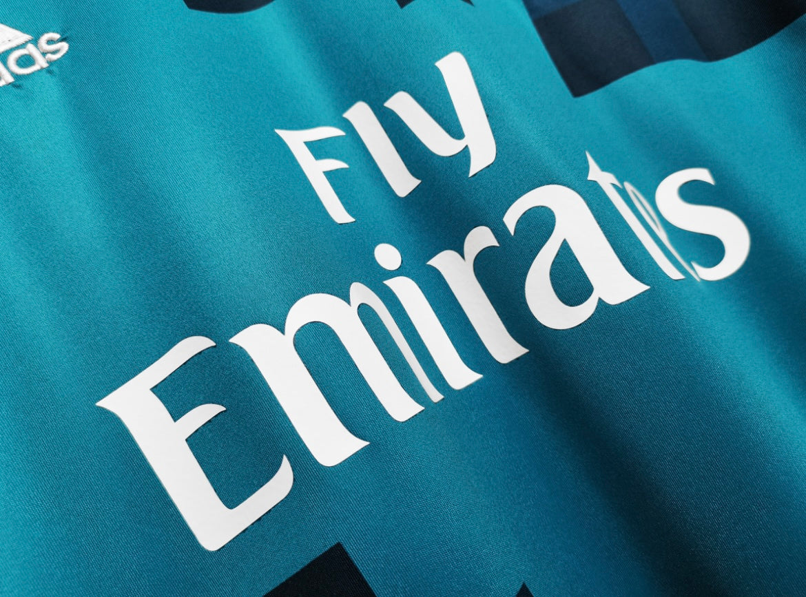 Real Madrid 2017/18 Extérieur à manches longues