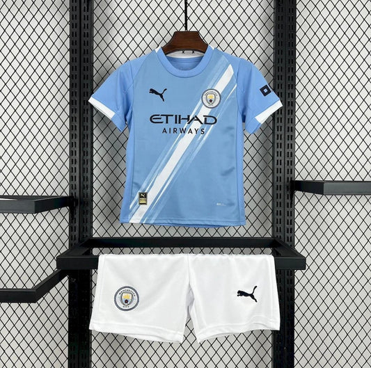 Kits Enfants Manchester City 2025/26 Domicile