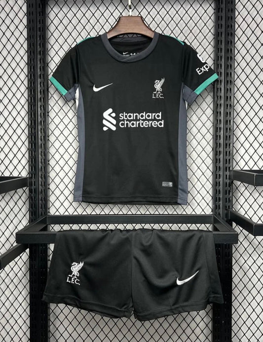 Kits Enfants Liverpool 2024/25 Extérieur