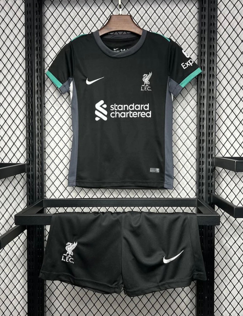 Kits Enfants Liverpool 2024/25 Extérieur
