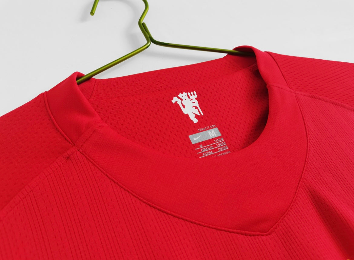 Manchester United 2007/08 Domicile à manches longues