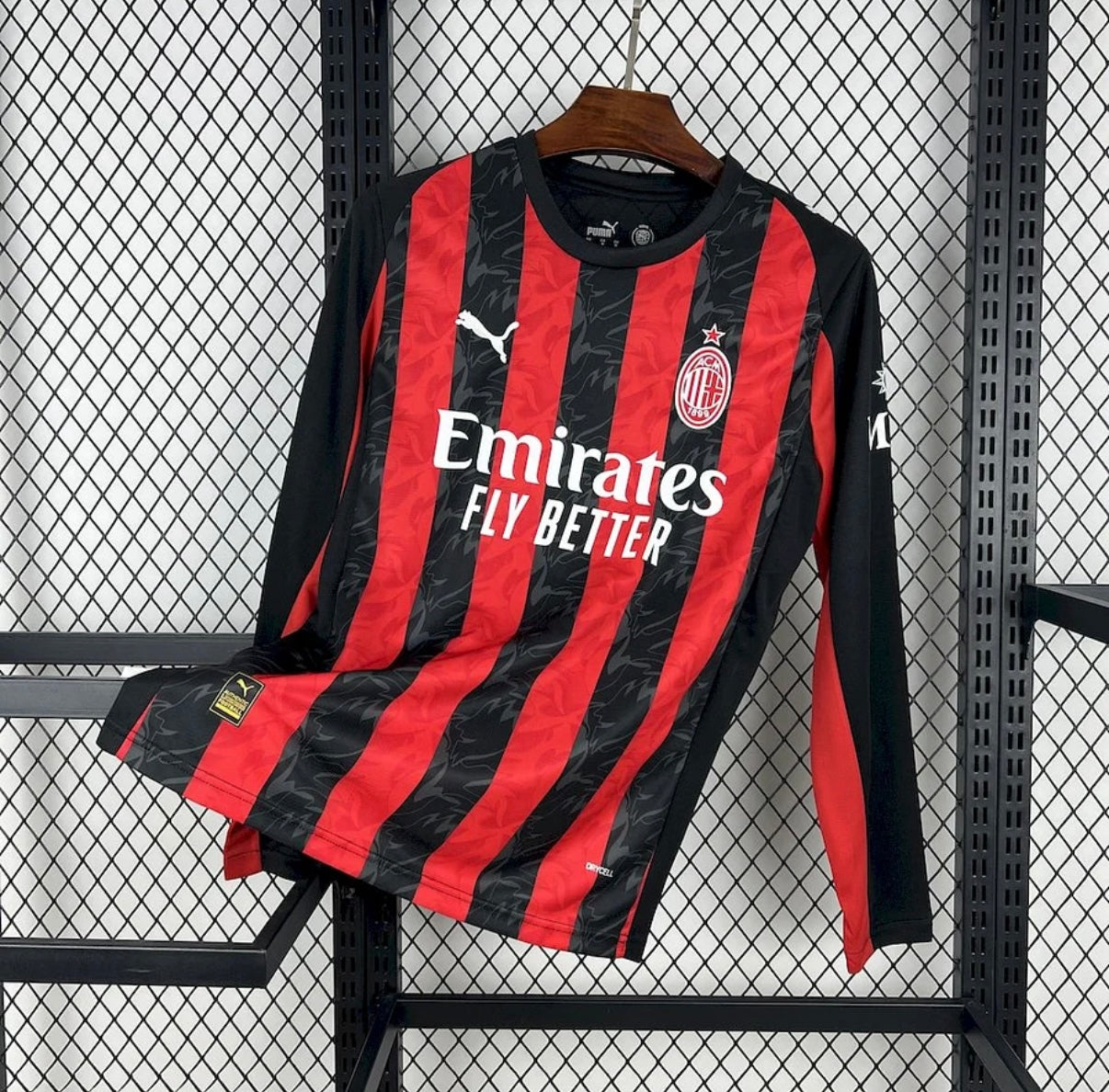 AC Milan 2025/26 Domicile à manches longues