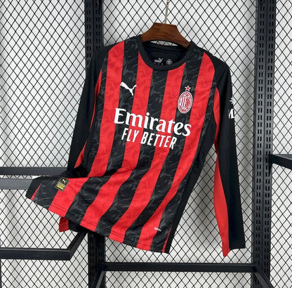 AC Milan 2025/26 Domicile à manches longues
