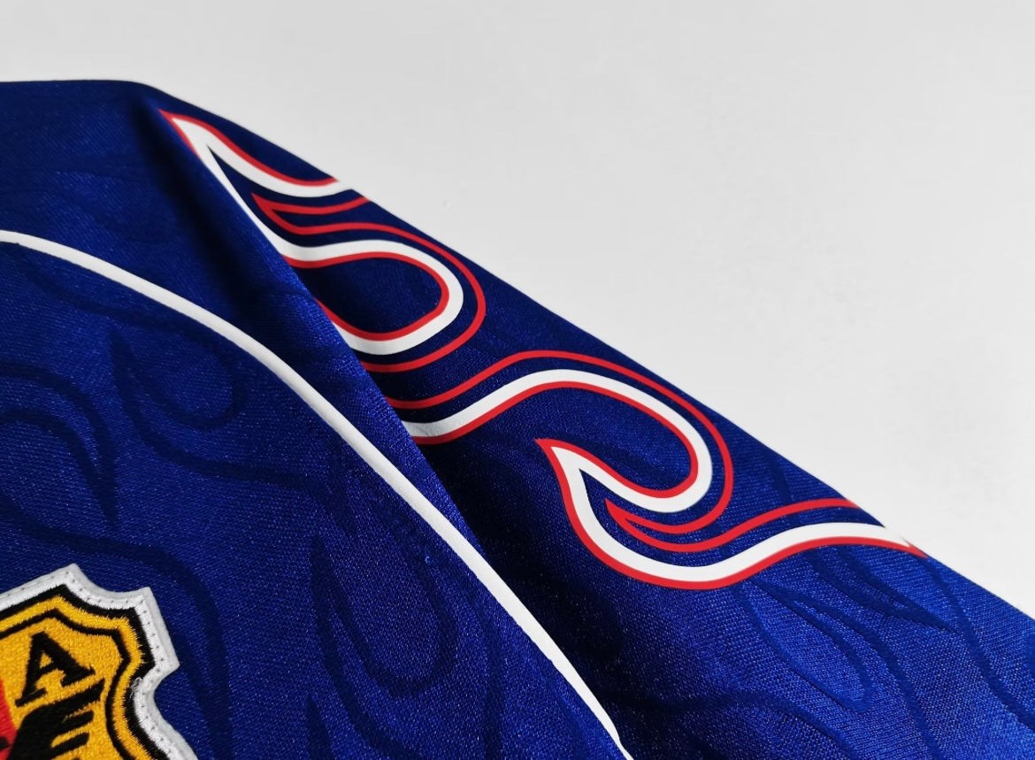 JAPON 1998 - MAILLOT DOMICILE MANCHES LONGUES