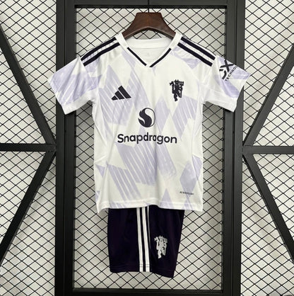 Kits Enfants Manchester United 2025/26 Extérieur