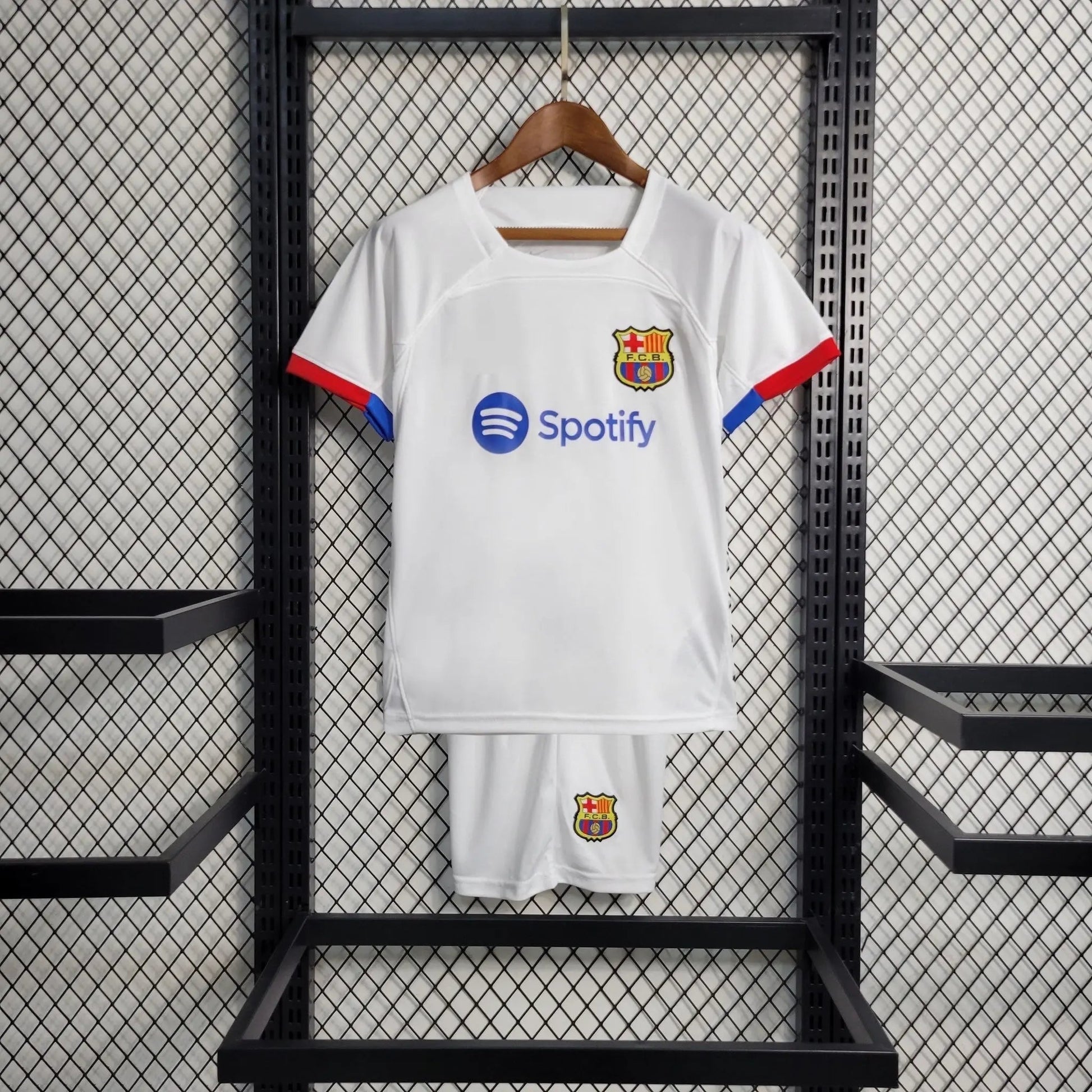 FC Barcelone maillot Extérieur ensemble Enfant 2023 2024