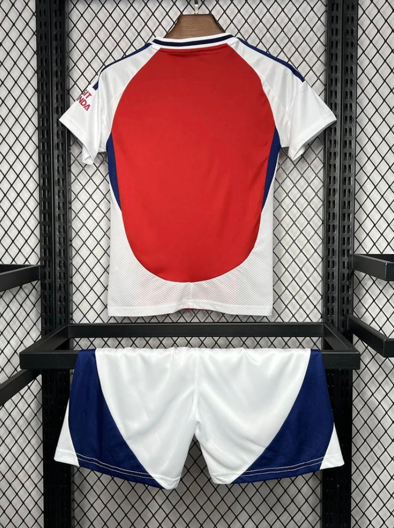 Kits Enfants Arsenal 2024/25 Domicile