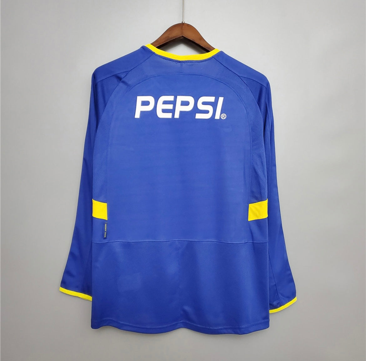 BOCA JUNIORS - MAILLOT DOMICILE MANCHES LONGUES 03/04