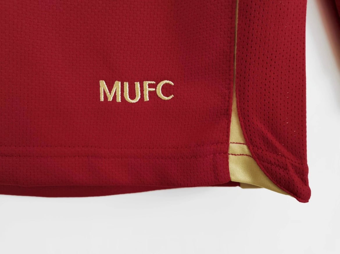 MANCHESTER UNITED - MAILLOT DOMICILE MANCHES LONGUES 06/07