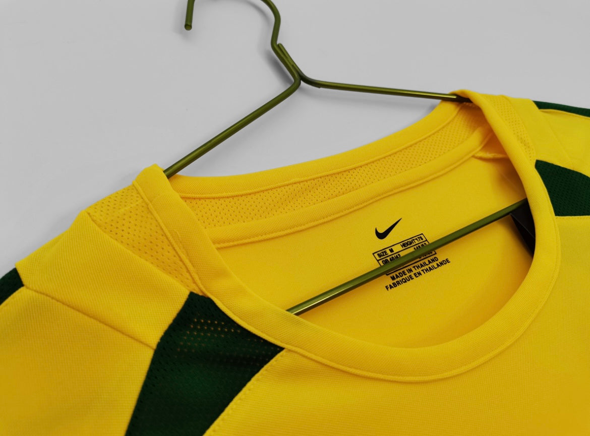 BRÉSIL - MAILLOT DOMICILE 2002