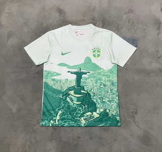 Maillot brésil vert concept 2035