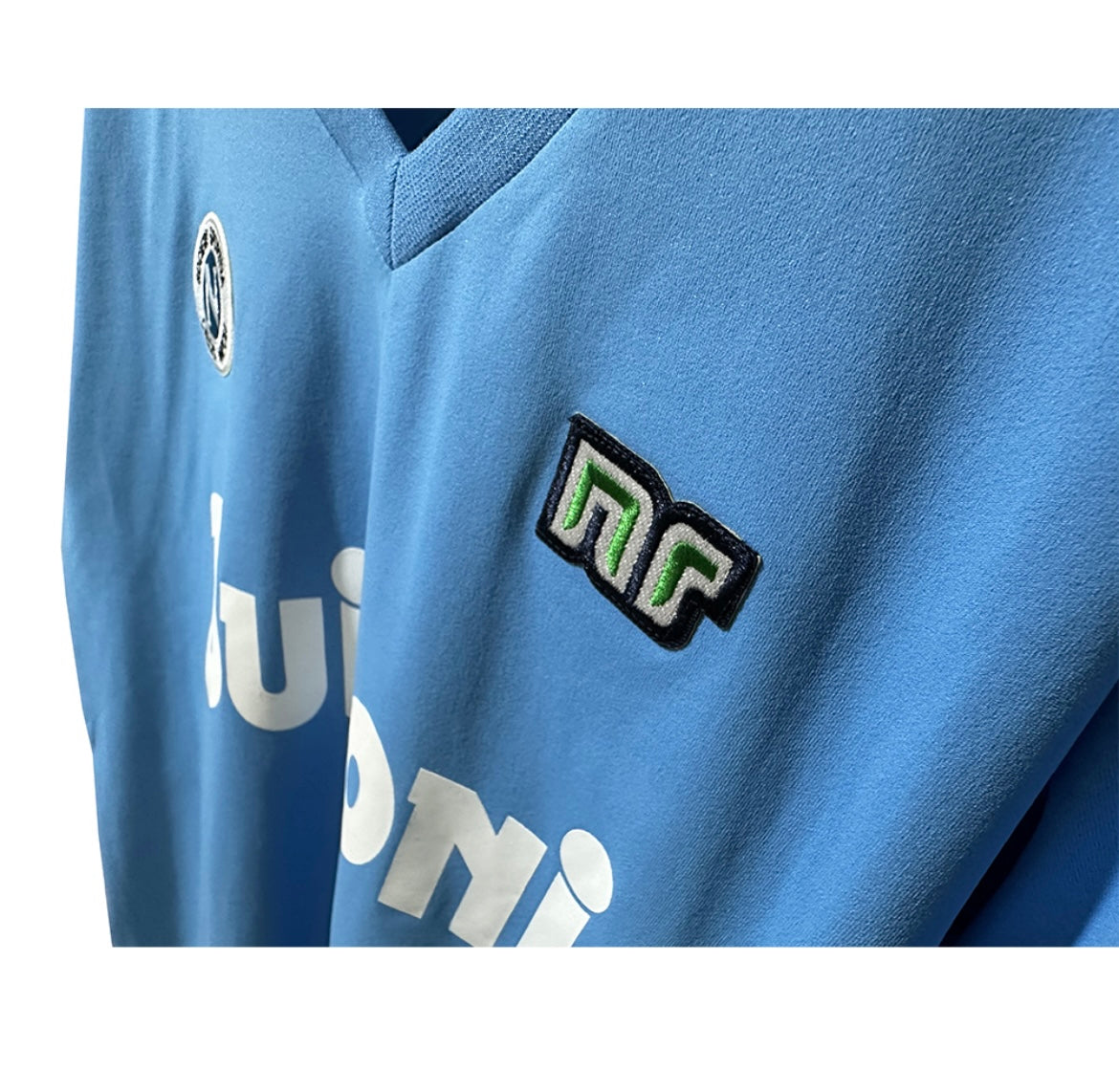 Naples 1986/87 Domicile à manches longues