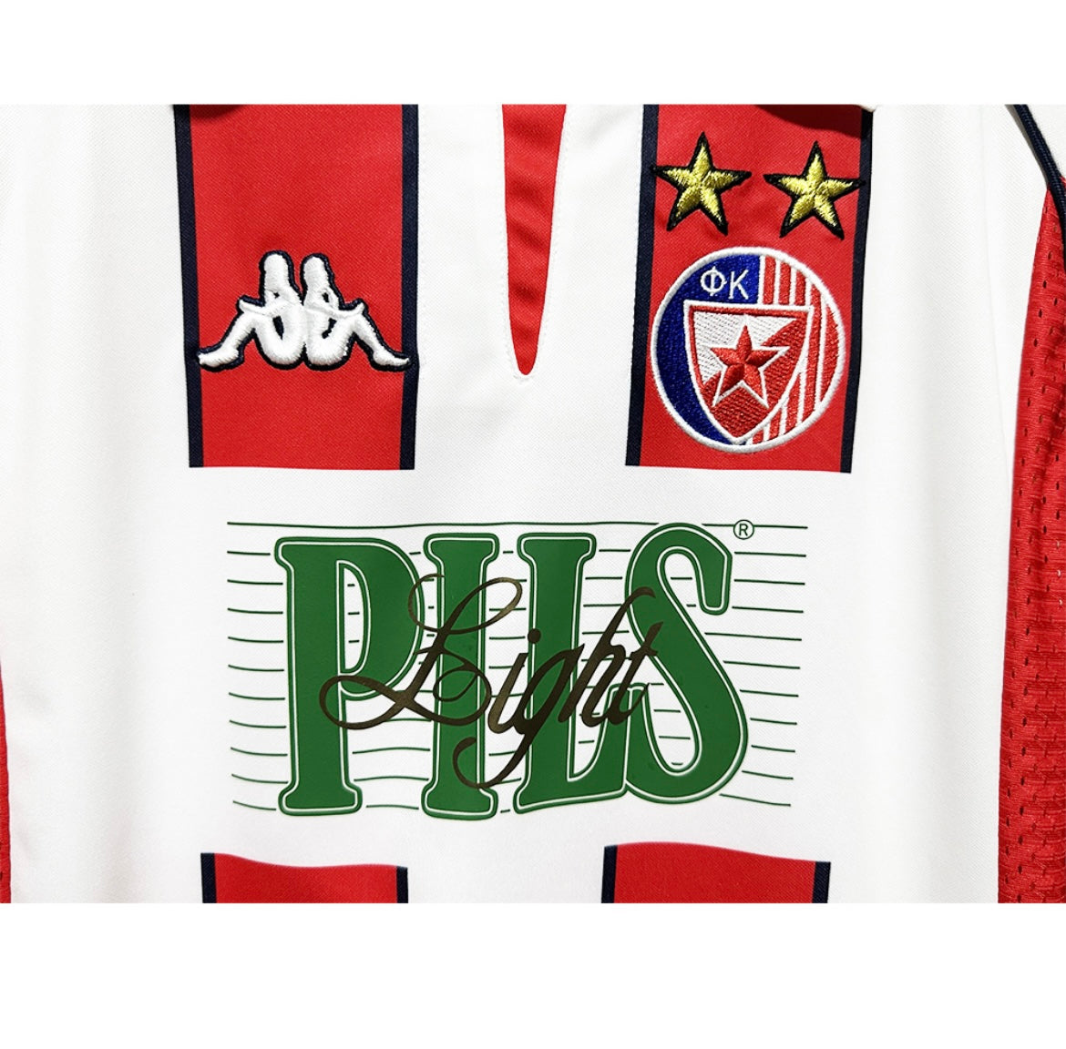 ÉTOILE ROUGE DE BELGRADE - MAILLOT DOMICILE MANCHES LONGUES 1999/00