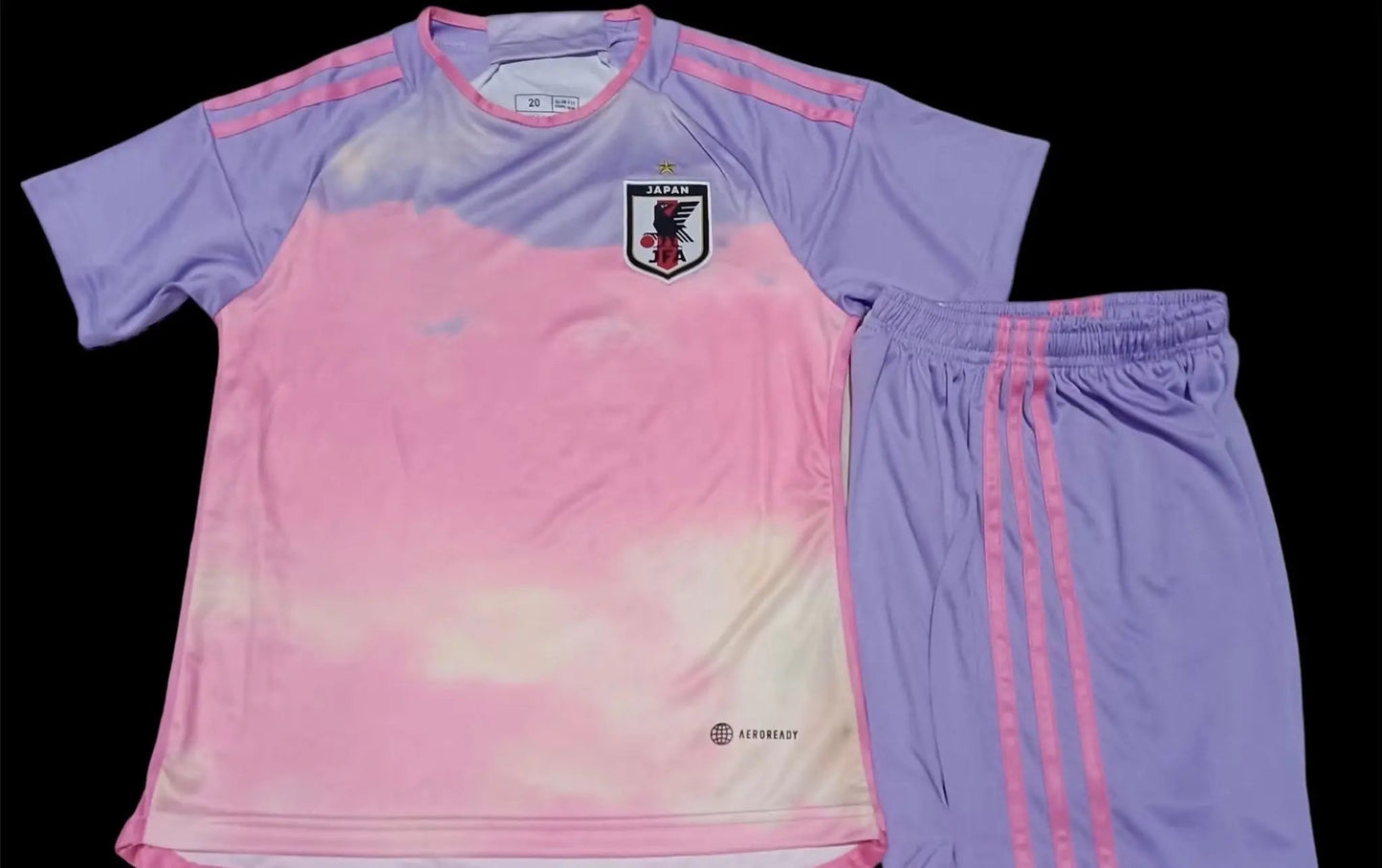 Japon maillot extérieur ensemble Enfant 2023 2024