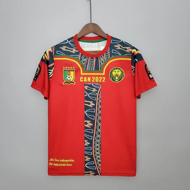 Cameroun maillot Édition spéciale Rouge 2022
