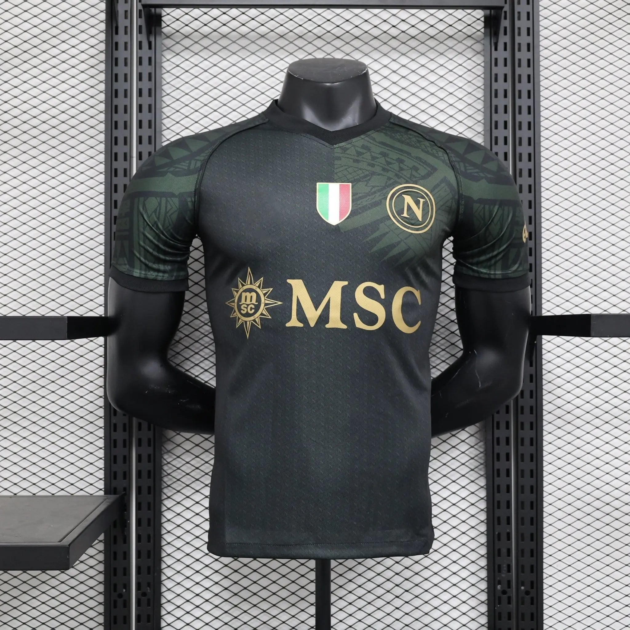Naples maillot Édition spéciale version Player Vert Foncé 2023 2024