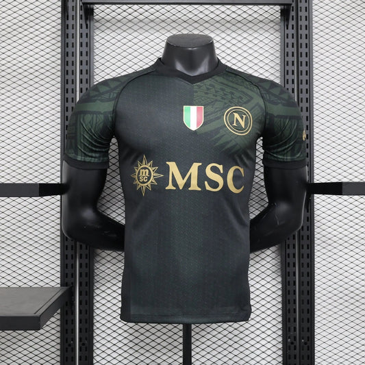 Naples maillot Édition spéciale version Player Vert Foncé 2023 2024
