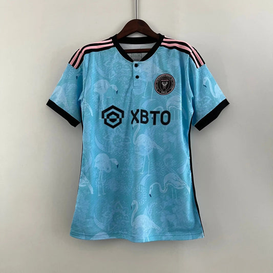 Inter Miami maillot Édition spéciale Flamand Bleu 2023 2024