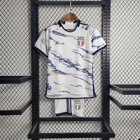Italie maillot Extérieur ensemble Enfant 2023 2024